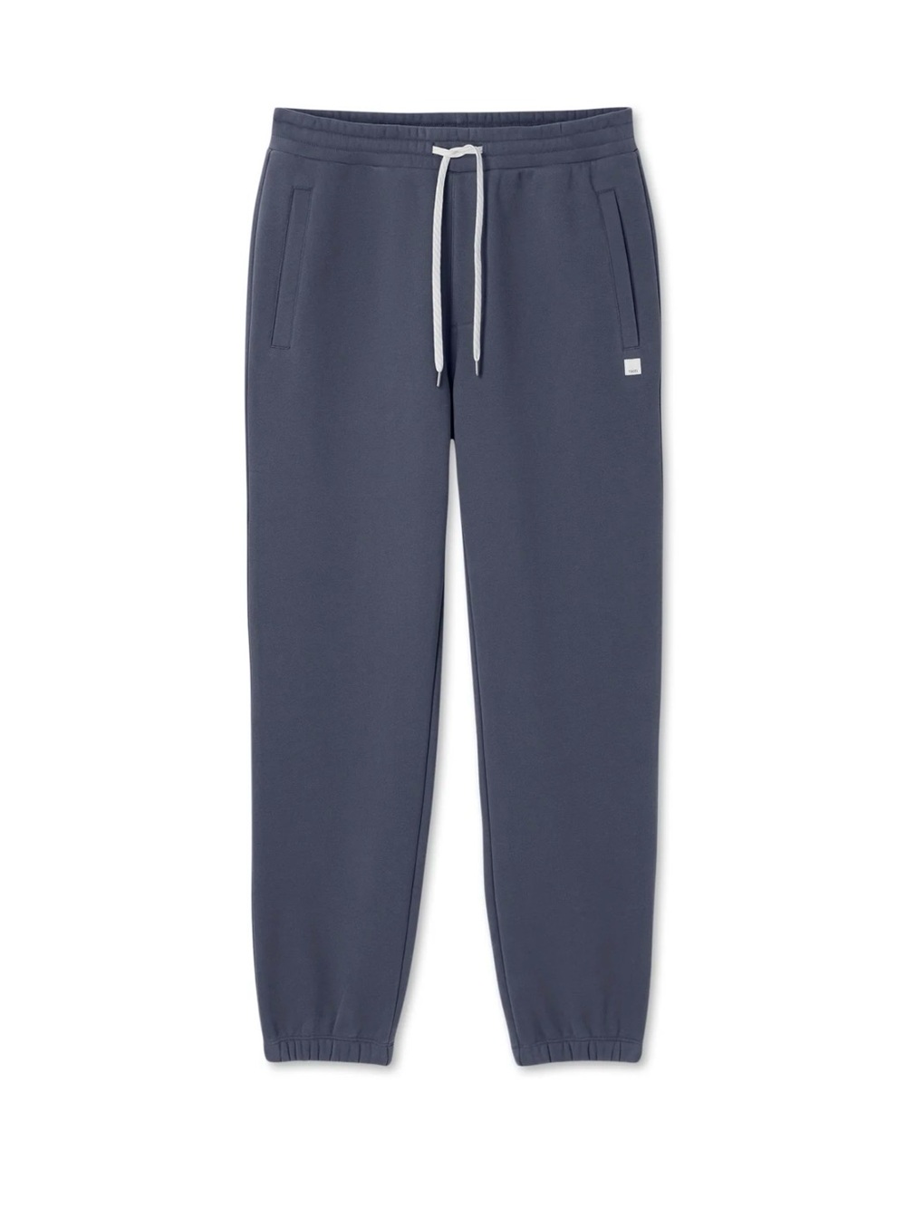 Vuori Seaside Sweatpants Men’s Blue Fleece Joggers Drawstring Athletic Pants